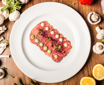 Cherry Smoked Wagyu Carpaccio